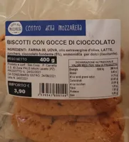 Biscotti con gocce di cioccolato