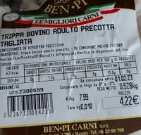 Trippa bovino adulto precotta tagliata