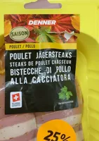 Bistecche di pollo alla cacciatora