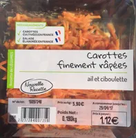 Carotes finements râpées