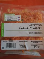 Carottes râpées