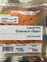 Carottes rapees supr U