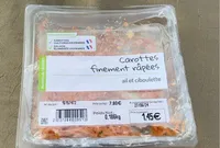 Carottes Finement râpées