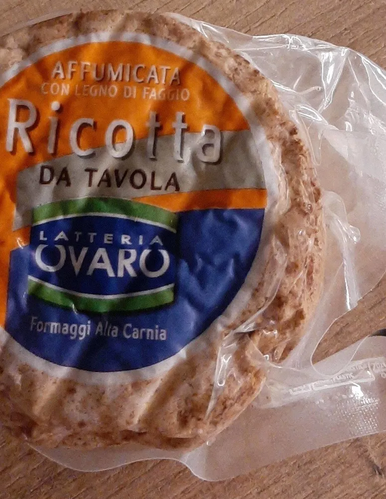 Ricotta affumicata da tavola