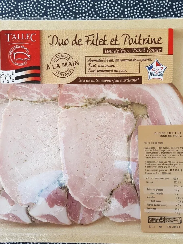 Duo de filet et poitrine
