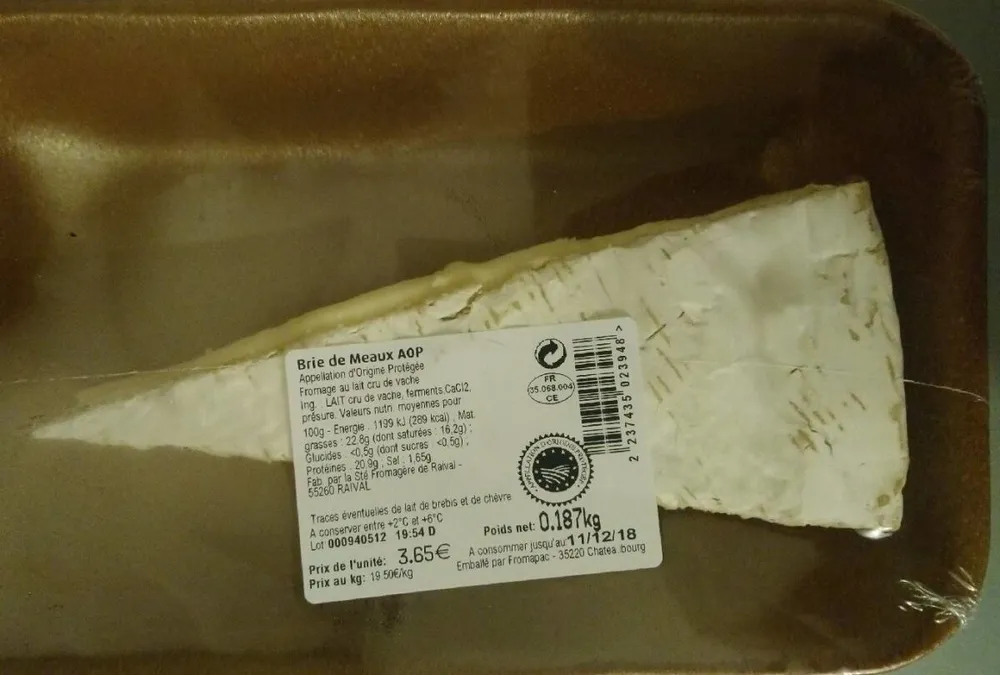 Brie de meaux AOP