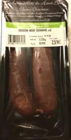 Boudin noir aux oignonsx2