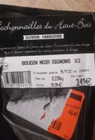 Boudin noir oignons