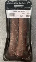 Boudin noir oignons