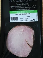 Rôti cuit saumure tranche