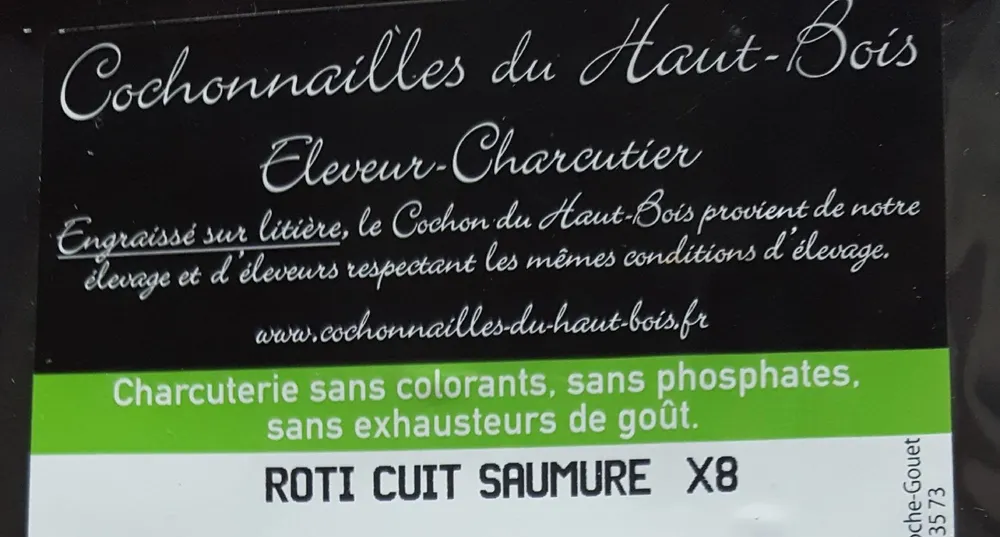 Roti cuit saumure