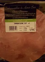 Jambon blanc cuit