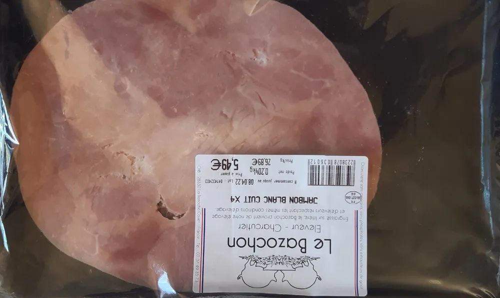 Jambon blanc cuit