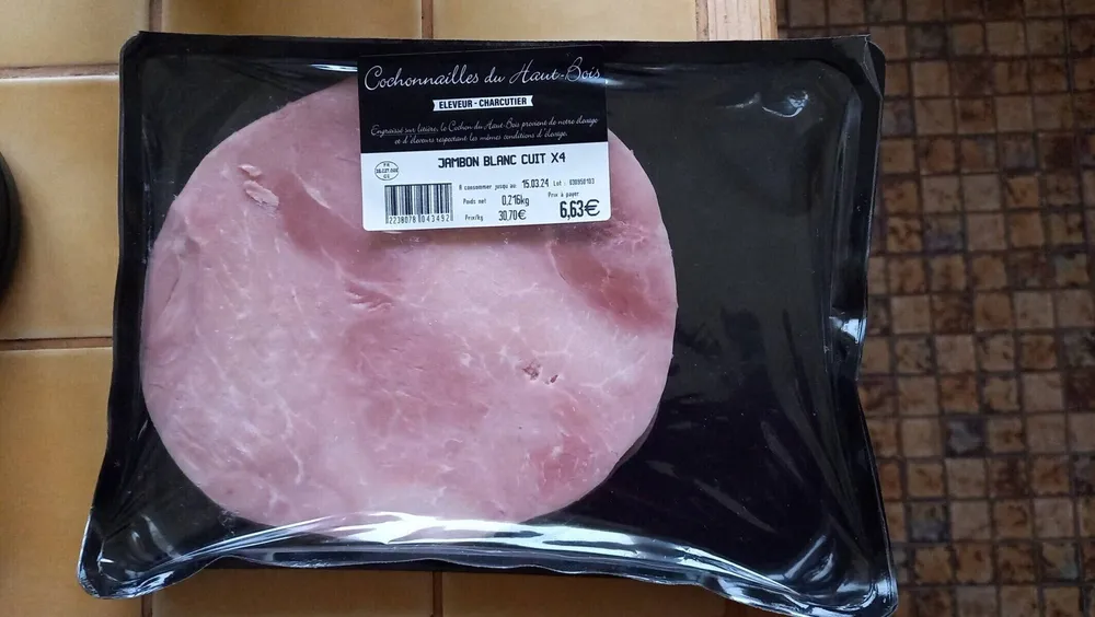 Jambon blanc