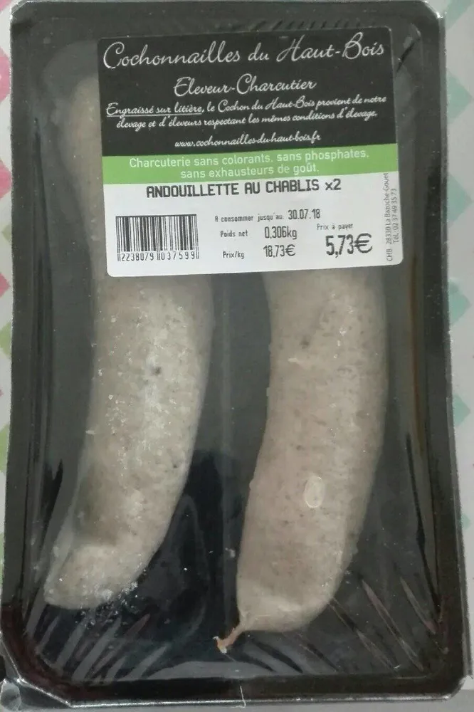Andouillette au chablis