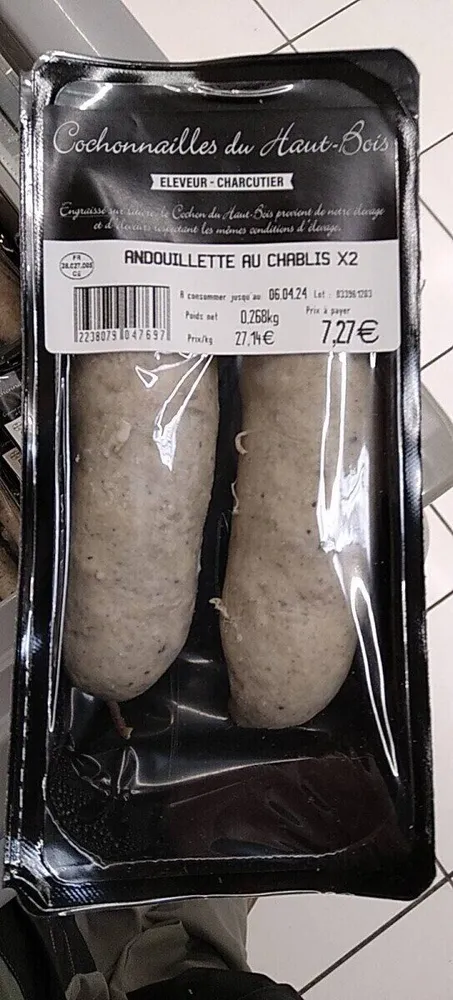 Andouillette au chablis