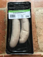 Boudin blanc nature
