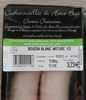 Boudin blanc nature x2