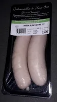 Boudin blanc nature X 2