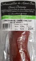 Saucisson à l'ail fumé cuit