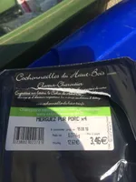 Merguez pur porc
