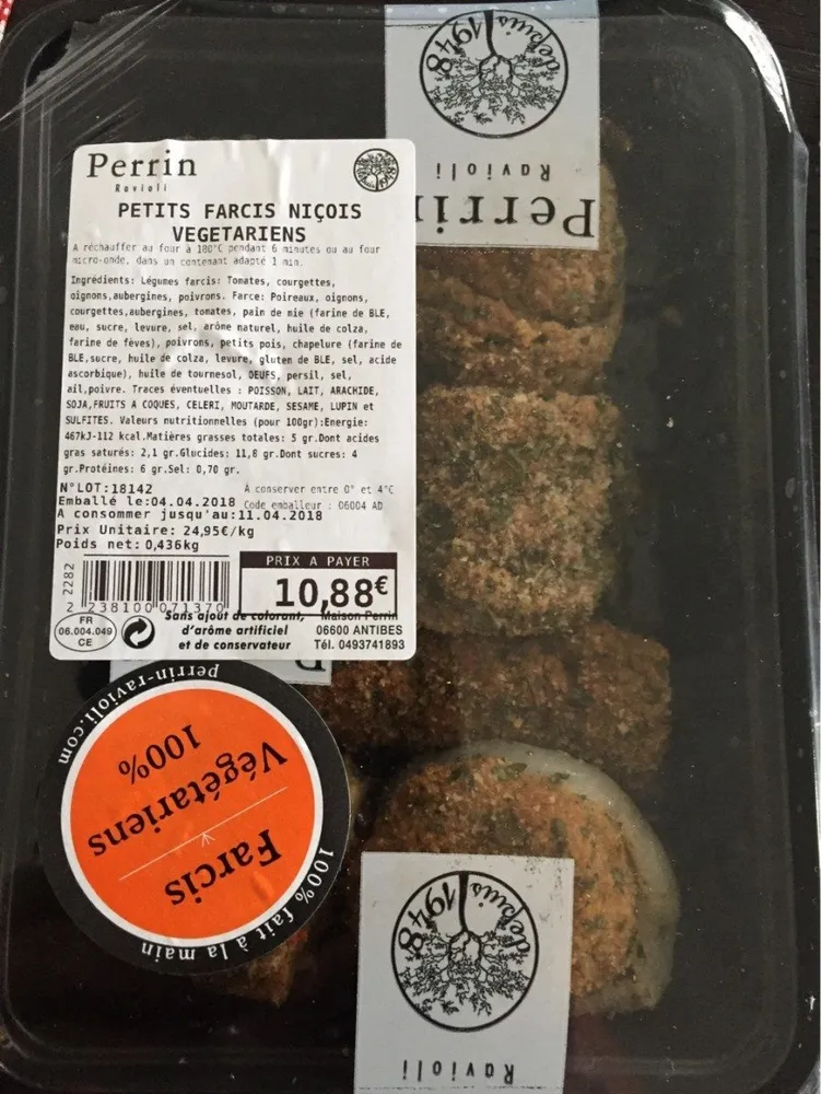 Petits farcis niçois vegetariens