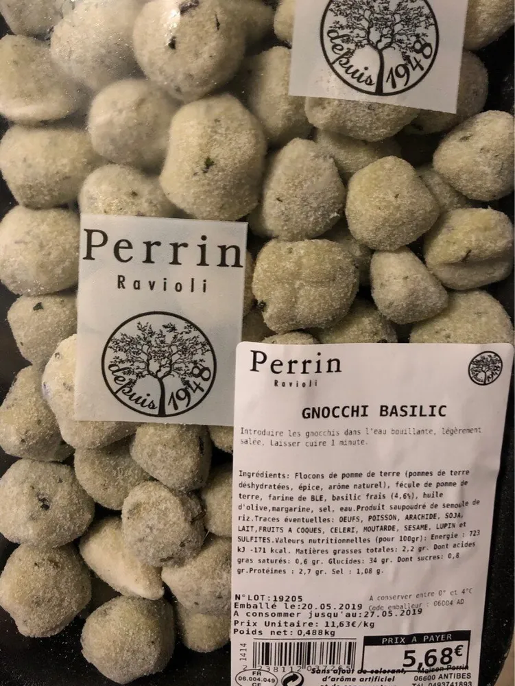 Gnocchi basilic