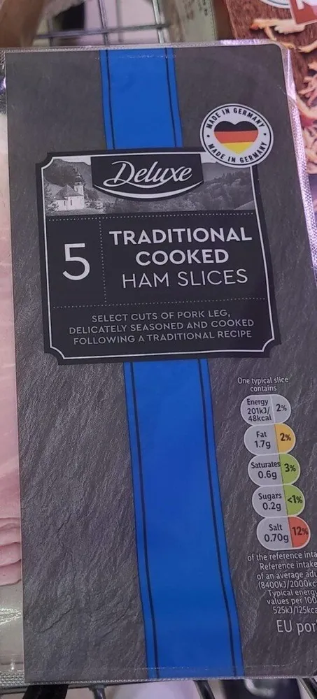 Ham slices