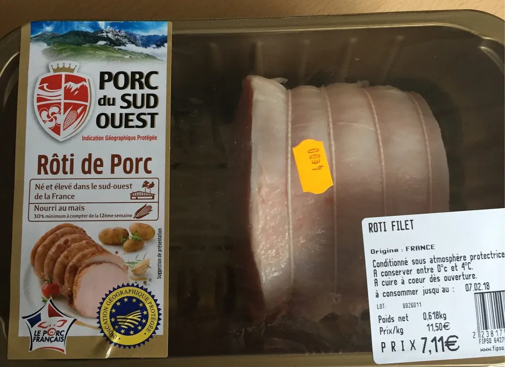 Roti de porc