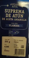 Suprema de atún de aleta amarilla