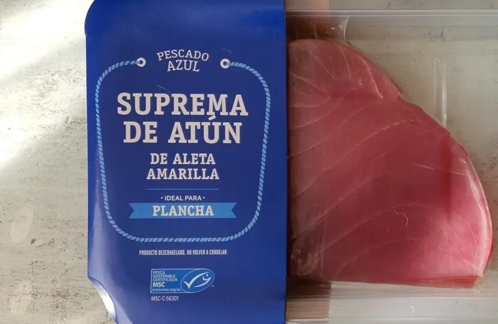 Suprema de atún de aleta amarilla