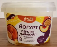 Йогурт "Персик-маракуйя"