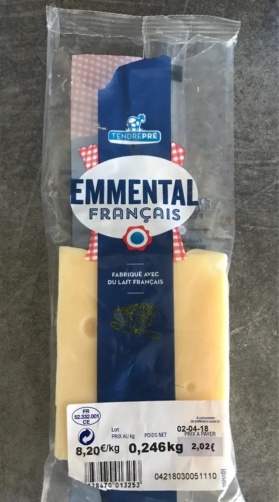 Emmental français - Fromage à pâte pressée cuite