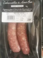 Saucisse nature
