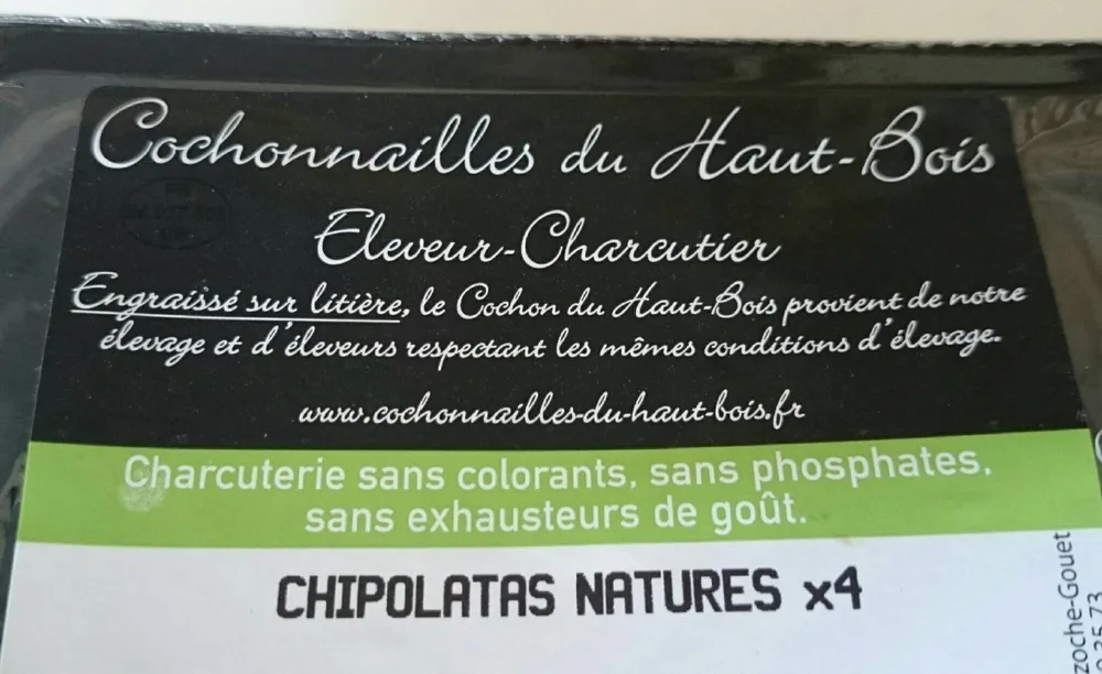 Chipolatas nature