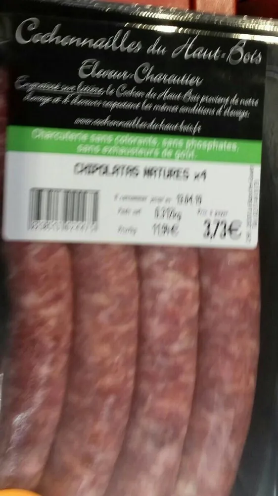 Chipolatas  nature
