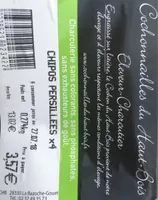 Chipos persillees x4
