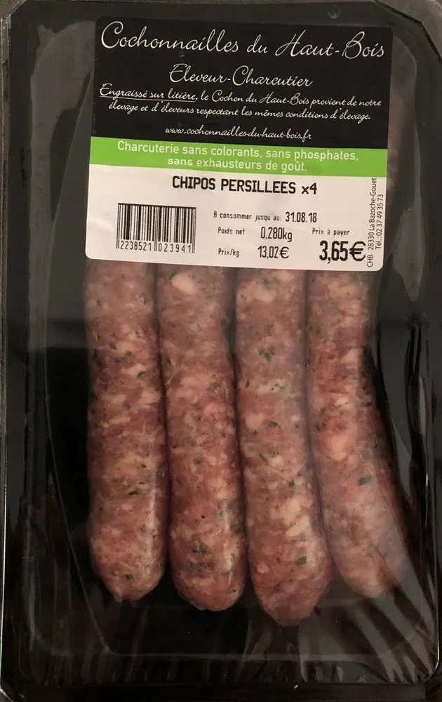 Chipos Persillées