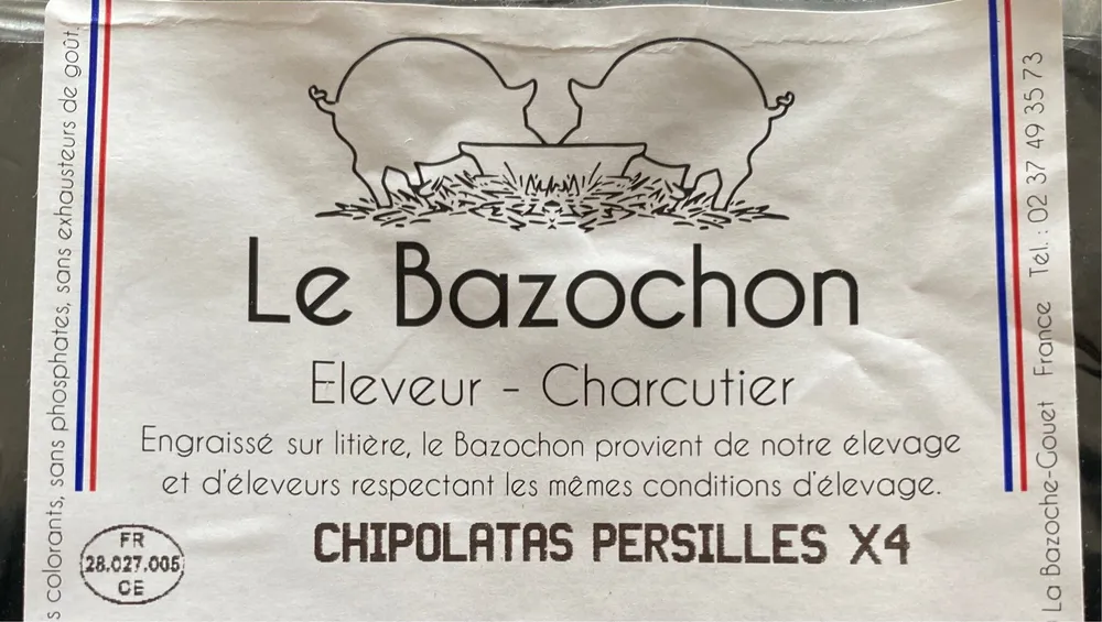 Chipolatas persilles