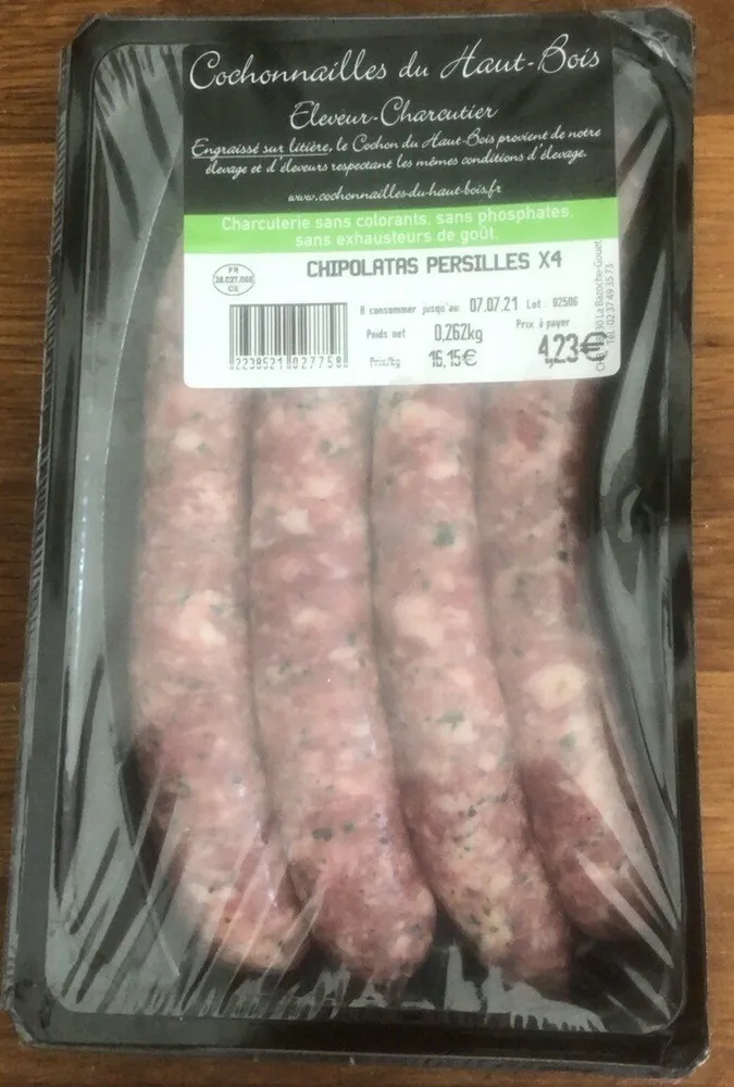 Chipolatas persilles