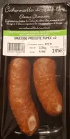 Saucisse precuite fumee