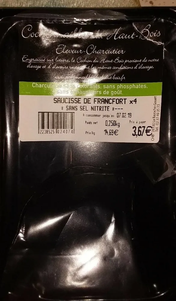 Saucisse de francfort