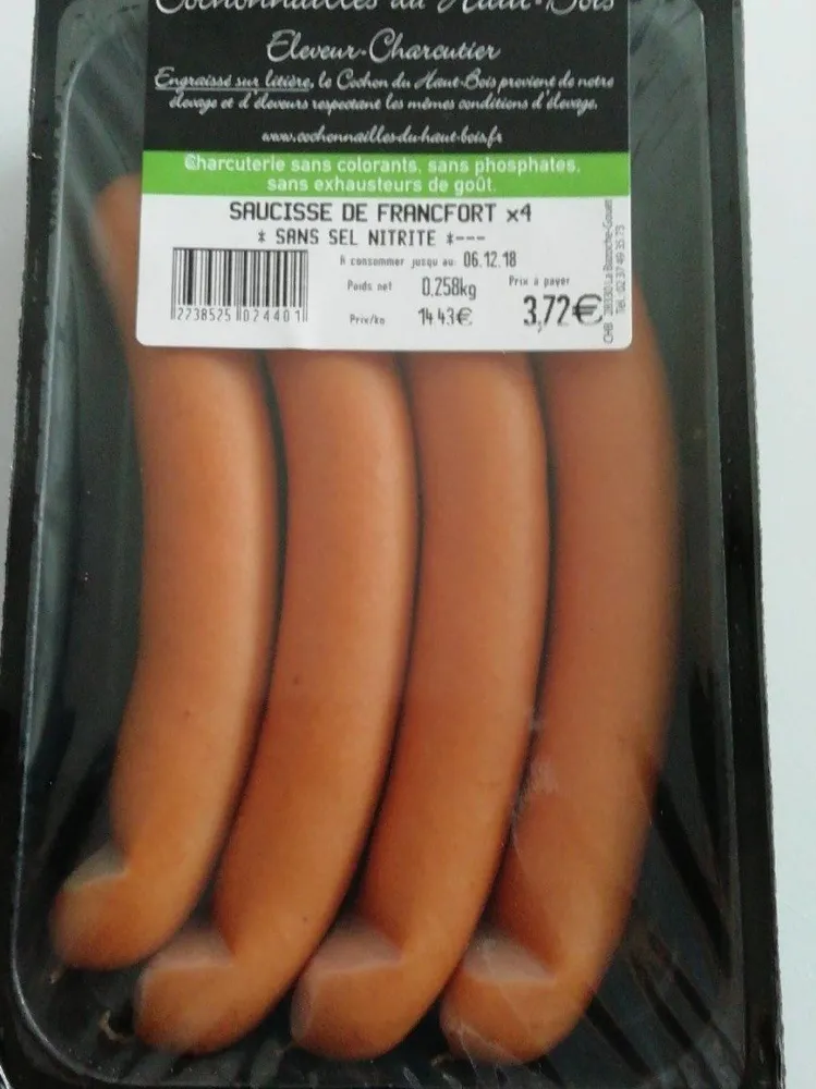 Saucisse de Francfort