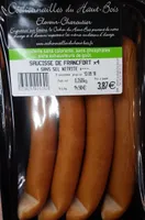 Saucisses de francfort x4