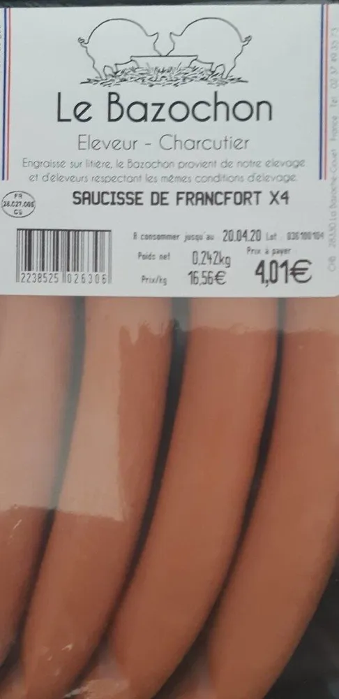 Saucisses de Francfort