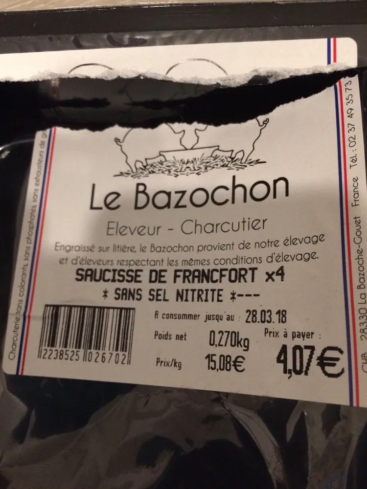 Saucisses de francfort
