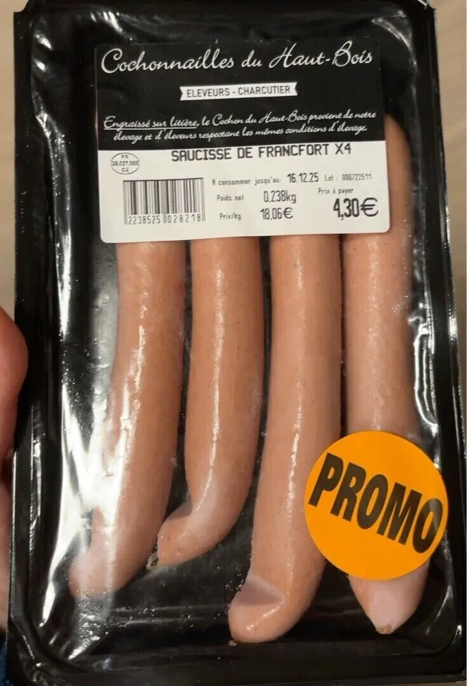 Saucisse de francfort
