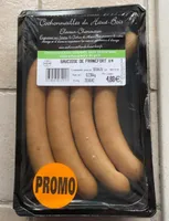 Saucisse de Francfort x4