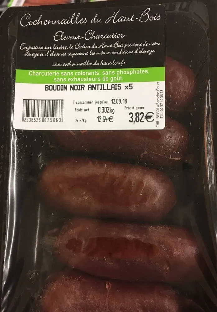 Boudin antillais