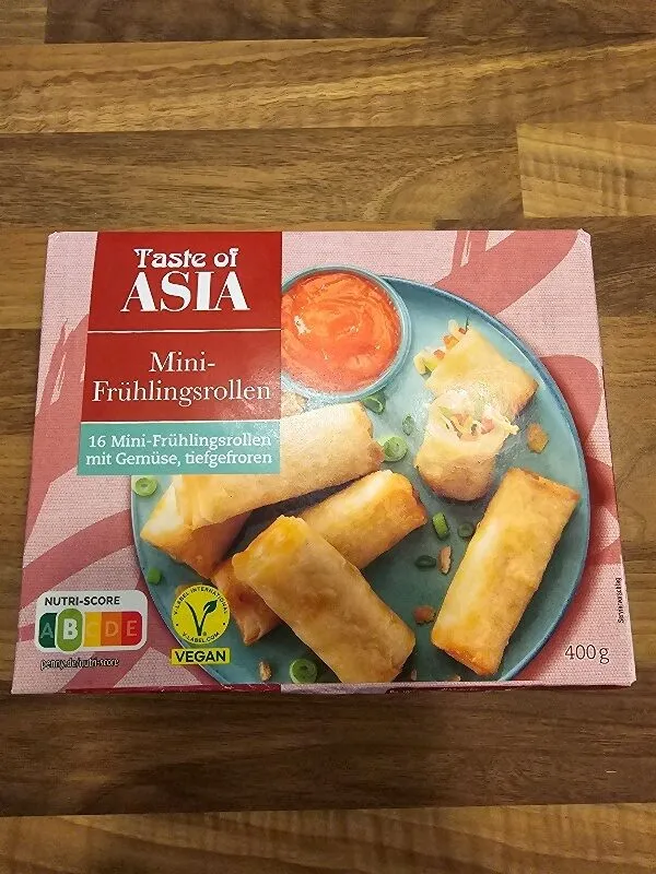 Mini-Frühlingsrollen mit Gemüse